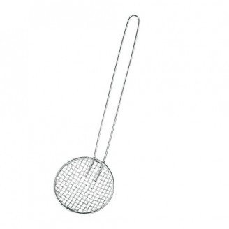 RVS Frituurschep rond - 12cm