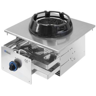 NTGas ME/01-1C-WL RVS drop-In wok 14 kW brander