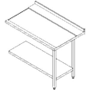 Rhima RVS zijtafel (rechts) - 3000 0269