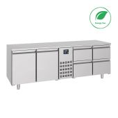 Combisteel 700 koelwerkbank 2drs 4 laden monoblock 632 Liter