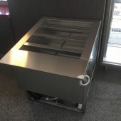 Nordcap inbouw topping station / saladebar