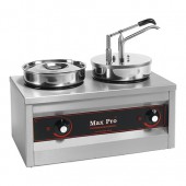 MaxPro foodwarmer - 2 pannen, 1 dispenser