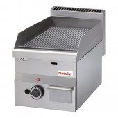 Modular 600 bak-/grillplaat geribbeld gas - tafelmodel