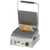 Contact Grill Panini Master boven gegroefde bodem plat, digitale timer