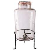 Olympia glazen retro waterdispenser met standaard 8,5 liter