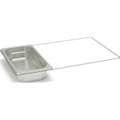 Rieber RVS gesloten gastronorm bak - zonder grepen - 1/3 GN - 100 mm. - 13100