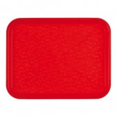 Roltex Dienblad poly - rood - 34,5x26,5 cm