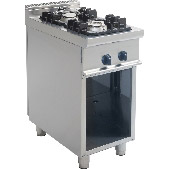 Saro 2-pits Gas kooktafel - staand model E7/KUPG2BA