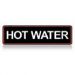 Bravilor sticker - Hot Water